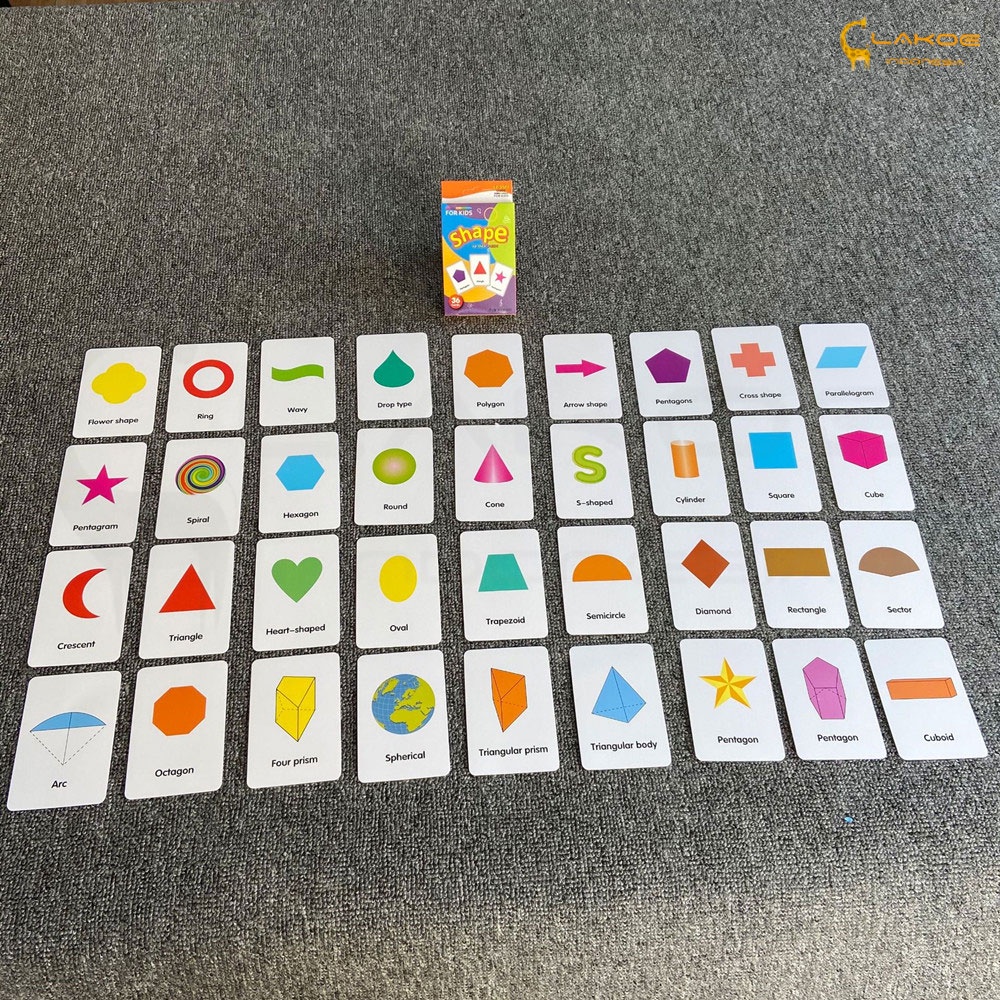 LAKOE Kartu pintar Balita / Flashcard anak / Flash Card mainan edukasi