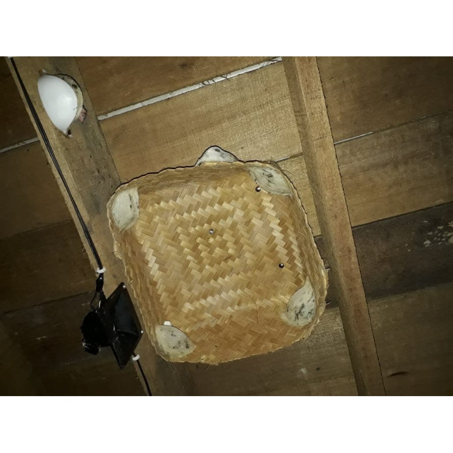 Besek Bakul /Besek Keranjang Walet Ukuran 25 x 25 Cm