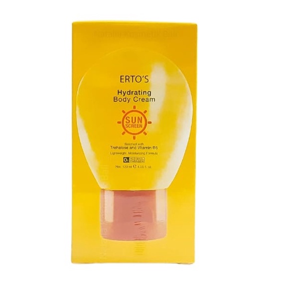 Ertos Hydrating Body Cream SunScreen - 120ml