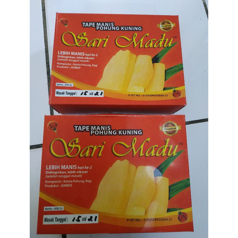 

Tape manis homemade jamin enak