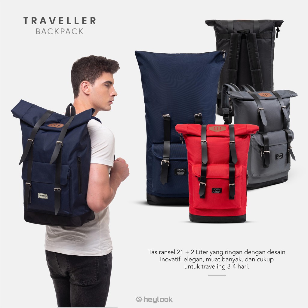 [COD] Tas Ransel Traveling Backpacker Pulkam Tas Ransel Hiking Summit Backpack Mendaki Tas Gunung