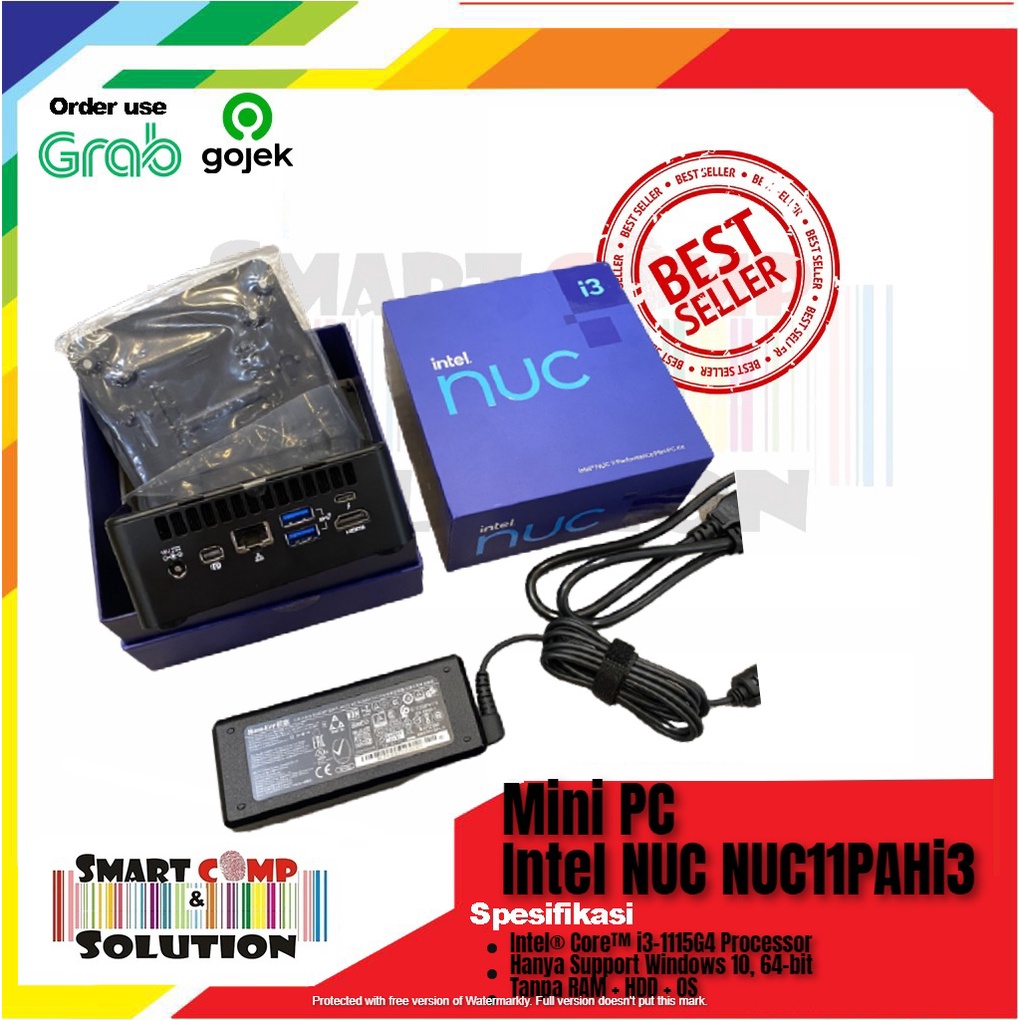 Komputer Mini PC Kit Barebone Intel NUC11PAHi3 - NUC Core™ i3-1135G7