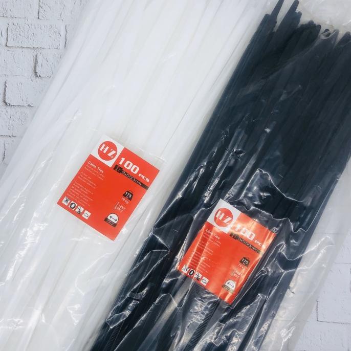 

READY COD HZ Cable Ties 9 x 550 mm Black and White TERJAMIN Kode 890