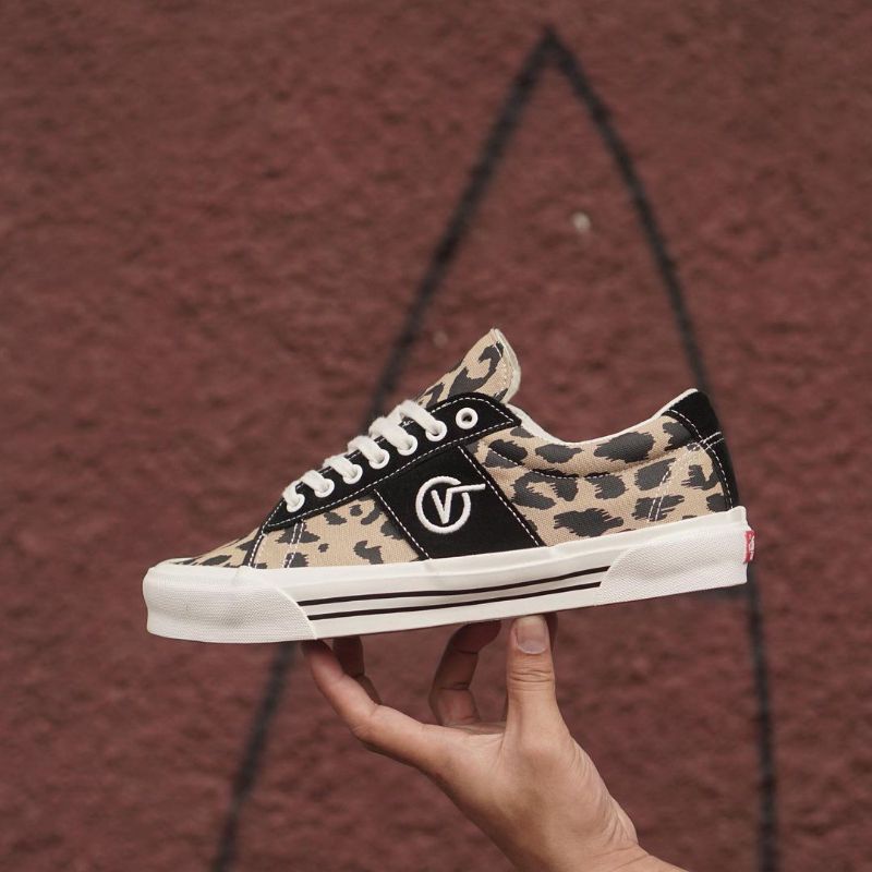 VANS Vault OG SID LX Black Leopard Marshmallow Original