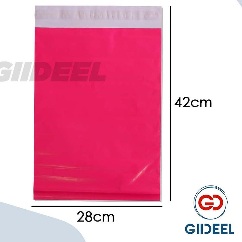 

Diskon!! KODE-288 PLASTIK POLYMAILER IMPORT BERWARNA 28X42 CM ISI 100 LEMBAR TEBAL 100% BERKUALITAS
