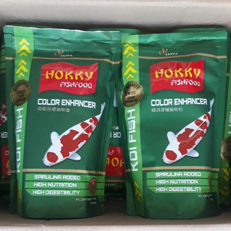 Hokky Color Enhancer 1kg:Pakan/makanan ikan