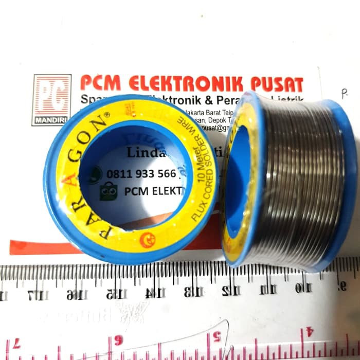 New Timah solder 1 rol 10 meter Paragon