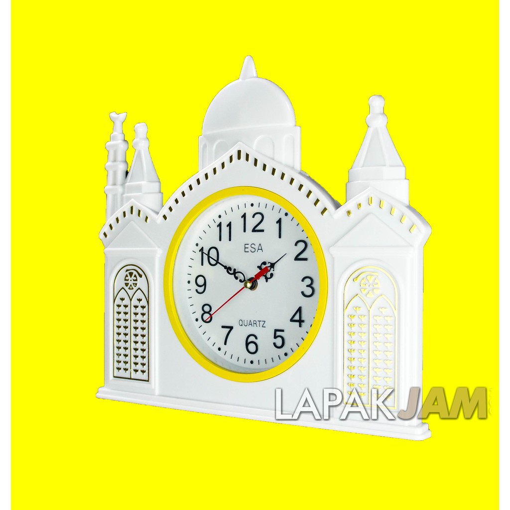 Jam Dinding Nuansa Islami Unik Wall Clock Murah ESA 250