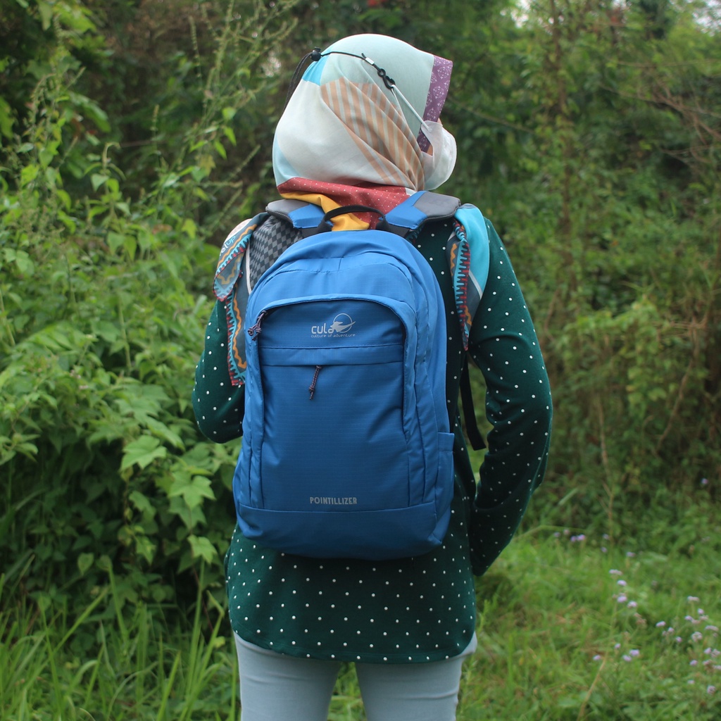 CULA POINTILLIZER 22L BACKPACK KULIAH SEKOLAH HARIAN Slot Laptop