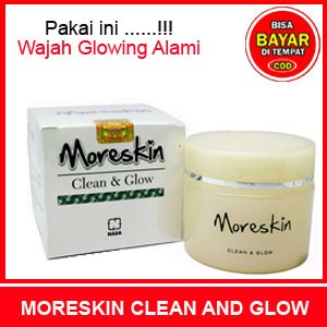 Termurah Moreskin Clean And Glow Nasa Mencerahkan Wajah Asli Original ANnyrJCBm8Ley