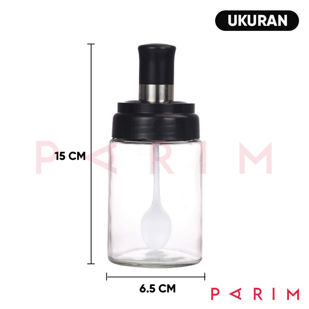 Botol Bumbu Dapur Unik kaca Gula Garam Minyak Goreng Botol Merica YK-135