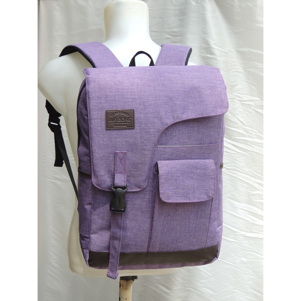 Ransel Preppy Tas Bahu Gaya Korea Pemuda Fashion Wanita Ransel Laptop Tas Sekolah untuk Remaja Anak Perempuan Anak Laki-laki Tas Buku Travel