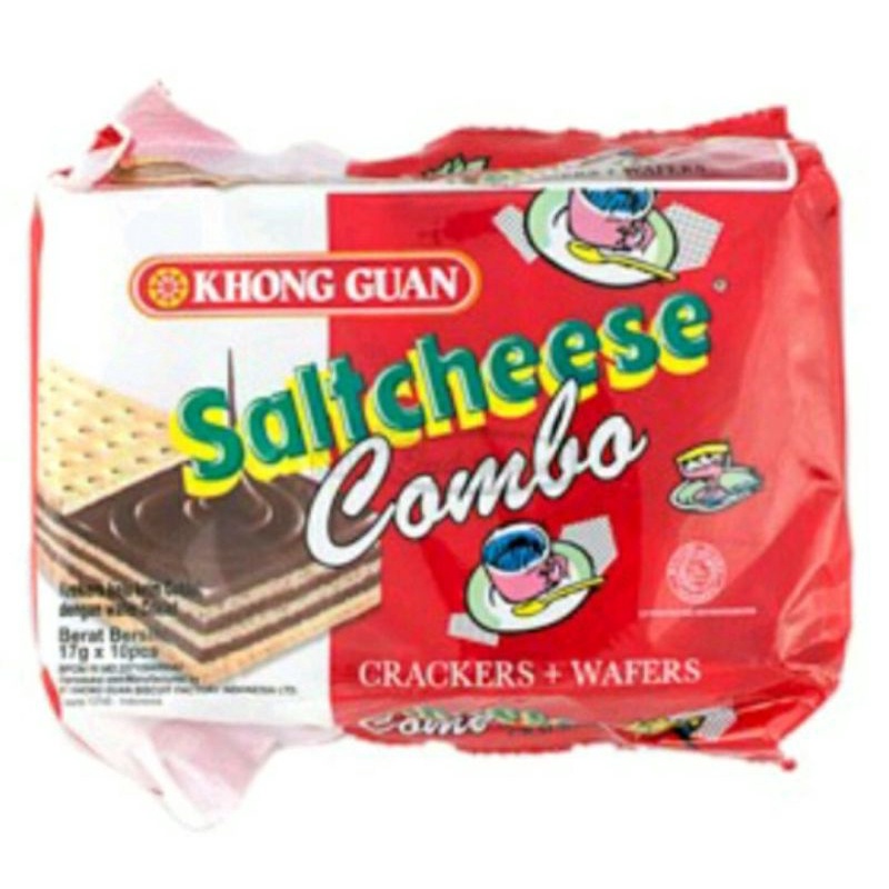 

TERMURAH SNACK KHON GUAN SALTCHEESE COMBO 17 GRAM x 10 PCS