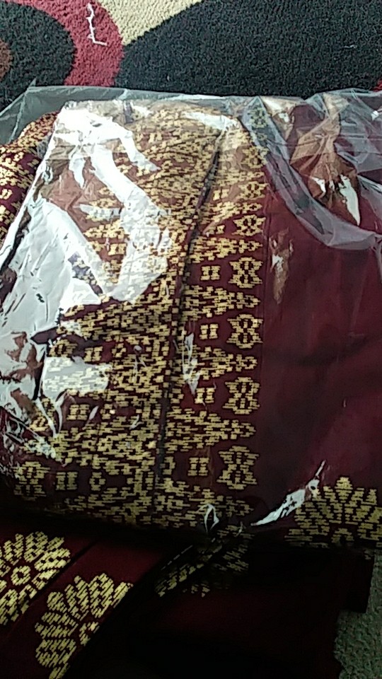 Maura Couple - Sania Ruffle Batik Couple Ori Ndoro Jawi -  Batik Modern Pekalongan