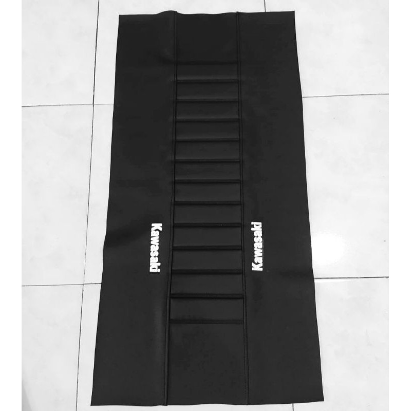 Sarung Jok/Kulit Jok Motor Kawasaki KLX Variasi Pres Timbul Tengah