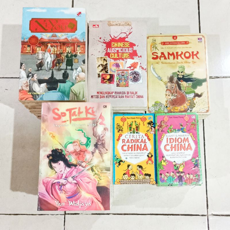 OBRAL Buku KEBUDAYAAN CHINA CINA / SEJARAH CHINA / SAMKOK / CERITA RADIKAL CHINA / CERITA IDIOM CHIN