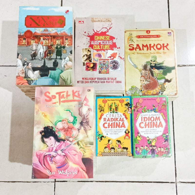 Jual Obral Buku Kebudayaan China Sejarah China Samkok Cerita Radikal China Cerita Idiom