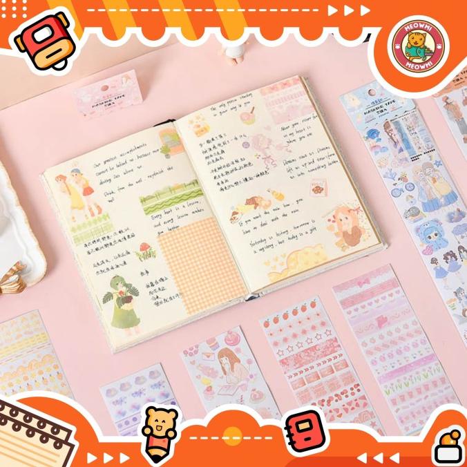 

:0:0:0] Sticker Tape Girly Journaling DT0004
