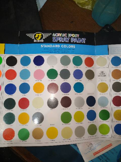 Cat Semprot Rj 300cc Warna Metalik Dan Standart Pilox Pilok Shopee Indonesia