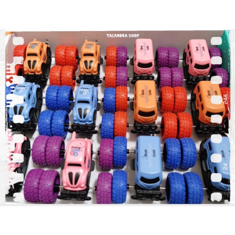 Mainan Anak Mobil Monster Nabrak Guling Guling / Mobil Zap Jip Nabrak Guling Guling-1