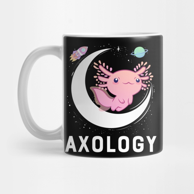 Mug Cangkir Axolotl Salamander Amphibian Mexican Salamander