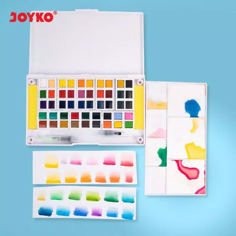 Cat Air Watercolor WC-2003 Joyko 48 Color Warna Water Colour