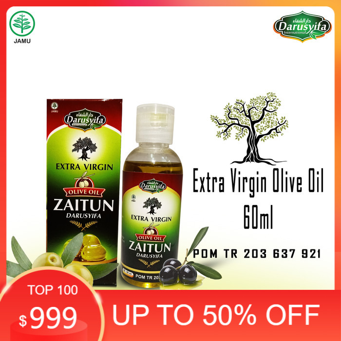 

MInyak Zaitun Pure 100% 60ml - Olive OIl Extra Virgin