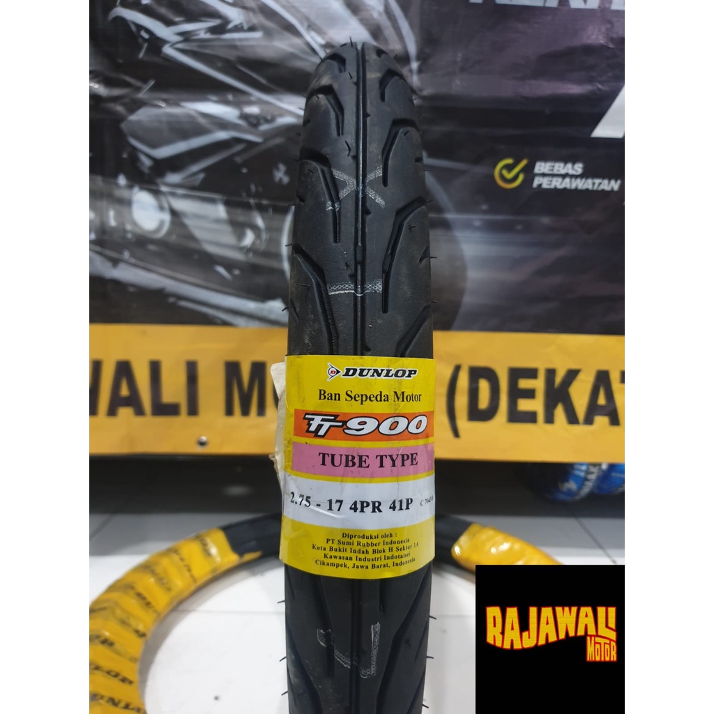 Ban Dunlop TT900 2.75 RING 17 Tube Type