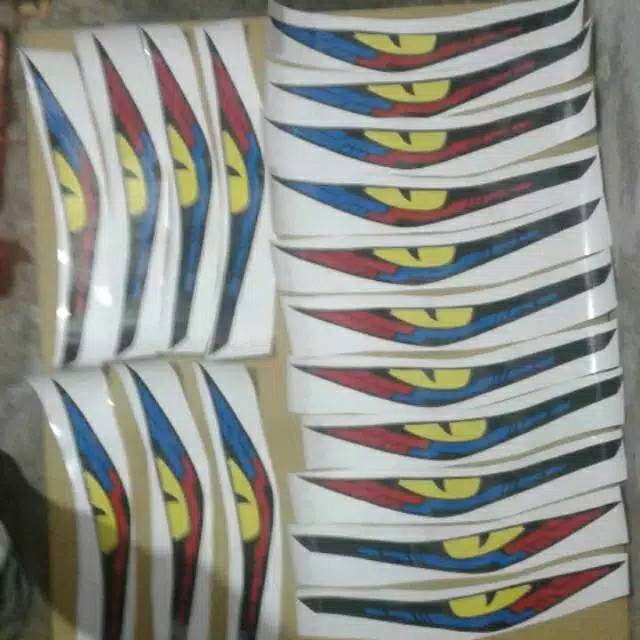 STICKER STIKER LAMPU ALIS + MATA VARIO ESP 2016 2017