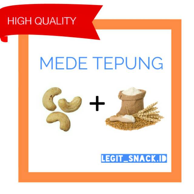 

Kacang Mede Tepung / Kacang Mete Crispy 1 Kg