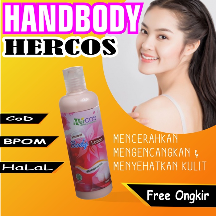 Handbody lotion hercos hand body pemutih kulit