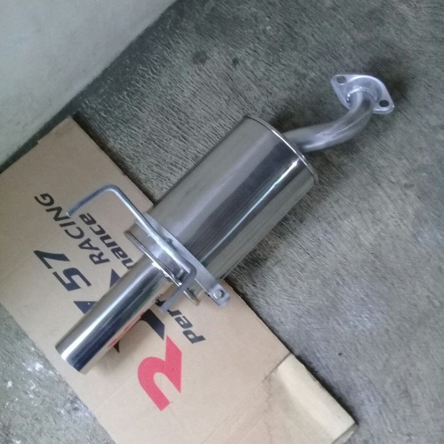 KNALPOT RACING OMEGA HONDA BRIO