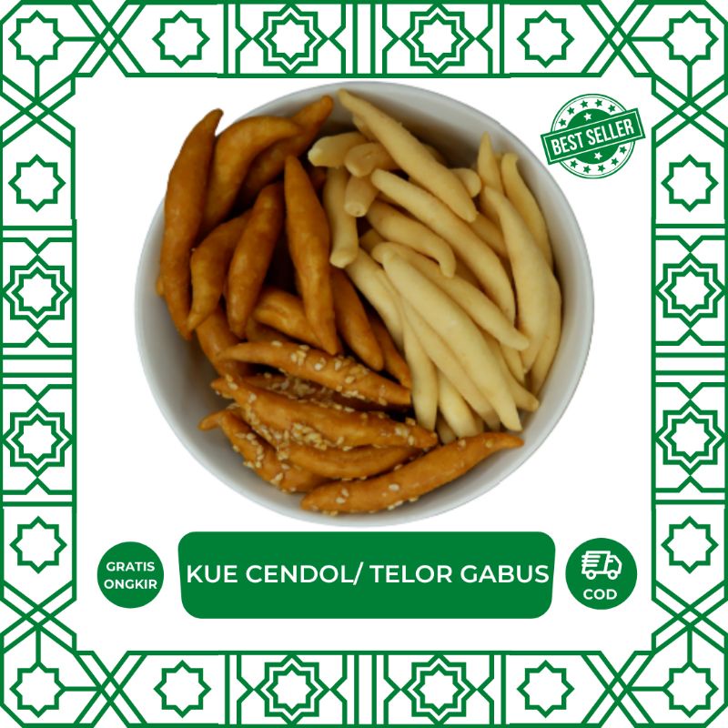 

kue Gabus/ kue cendol cemilan bandung oleh oleh bandung