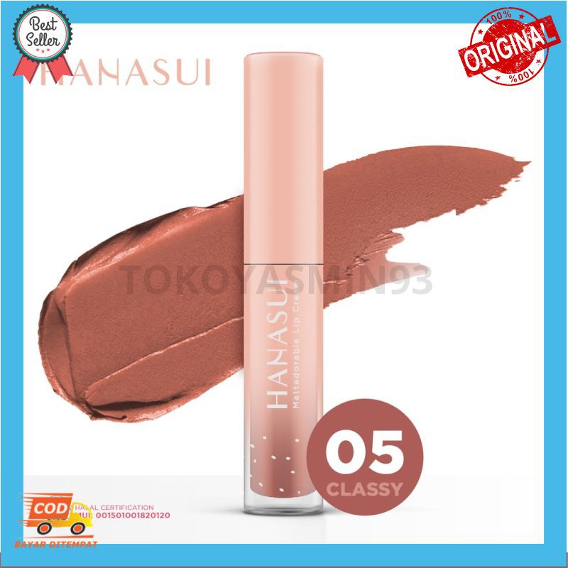 Hanasui Mattedorable Lipcream 4gr-05 CLASSY
