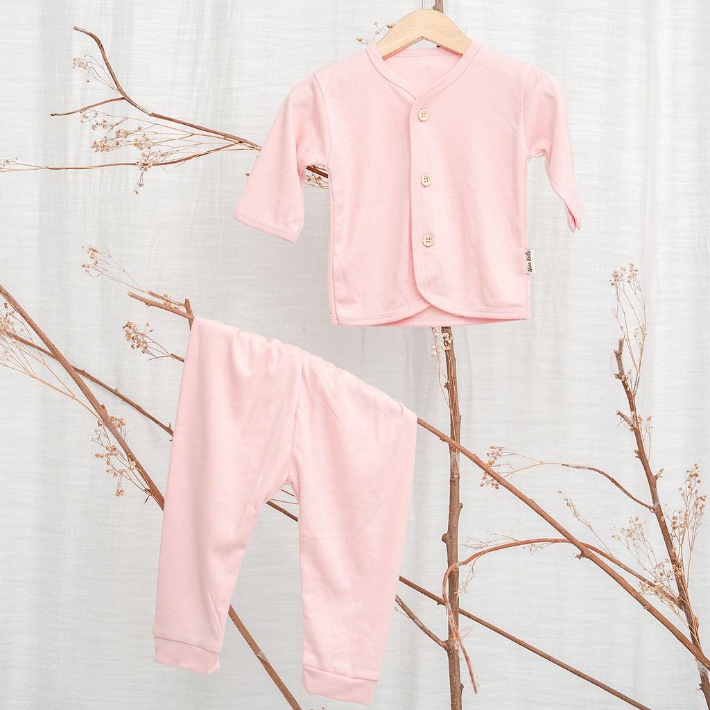 Nice Kids - Long Sleeve Baby Pajamas Set Baju Celana Tidur Bayi Lengan Panjang - (Piyama Anak Bayi/Setelan Anak Bayi)