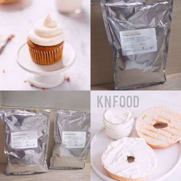 

Krim- Topping Cheese Cream Premium -Bubuk Premik Cream Cheese Instan 1 Kg -Krim.