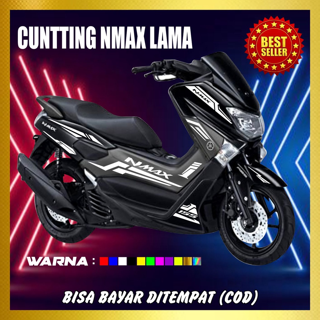 CUTTING STICKER NMAX OLD STICKER CUTTING NMAX LAMA