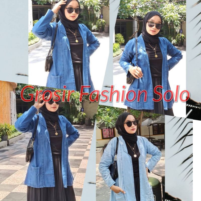 Came Blazer Wanita | Outer Jeans By GFS