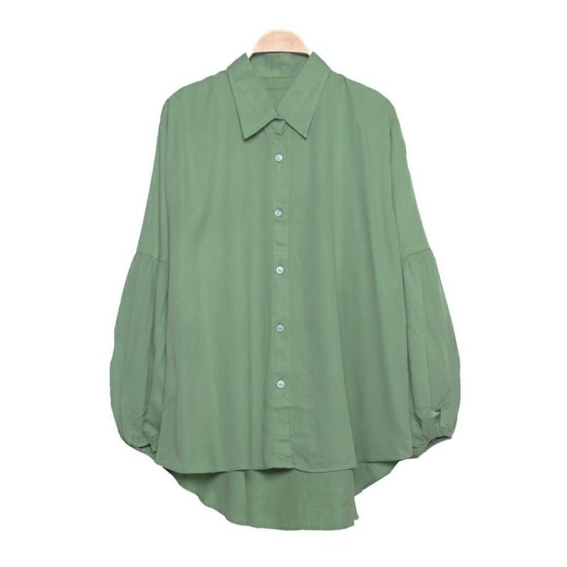 OLIVIA SHIRT KEMEJA OVERSIZE LINEN