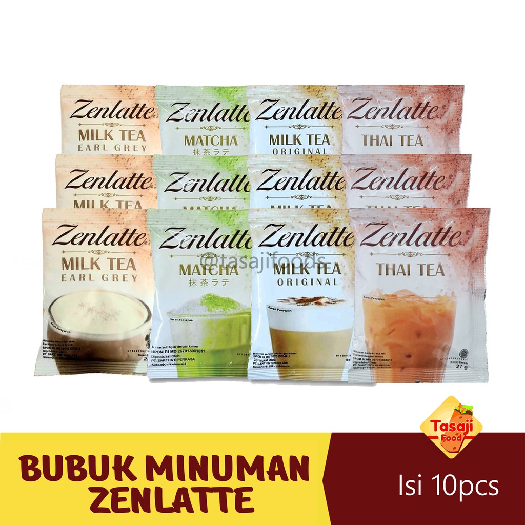 Zenlatte Miniuman Serbuk Isi 10 Sachet