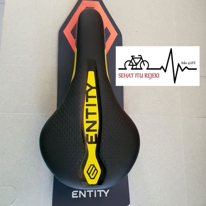 SADEL SEPEDA MTB | ENTITY SADDLE BIKE (LIGHT NEON GREEN)