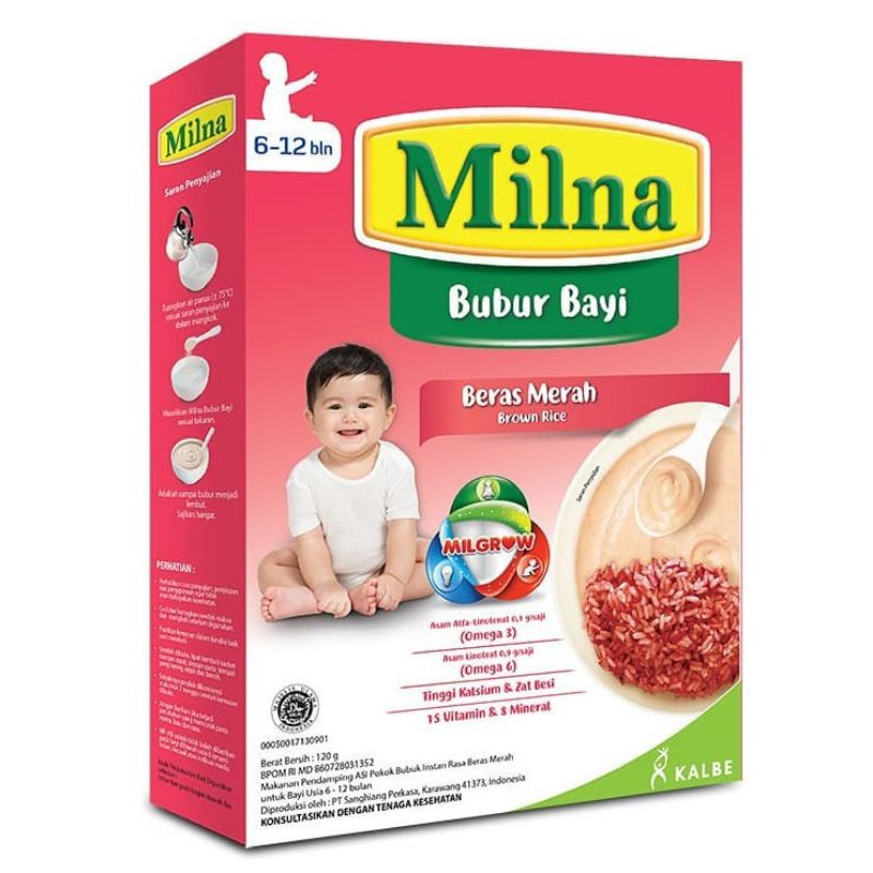 Milna Bubur MPASI 6+ dan 8+ bulan