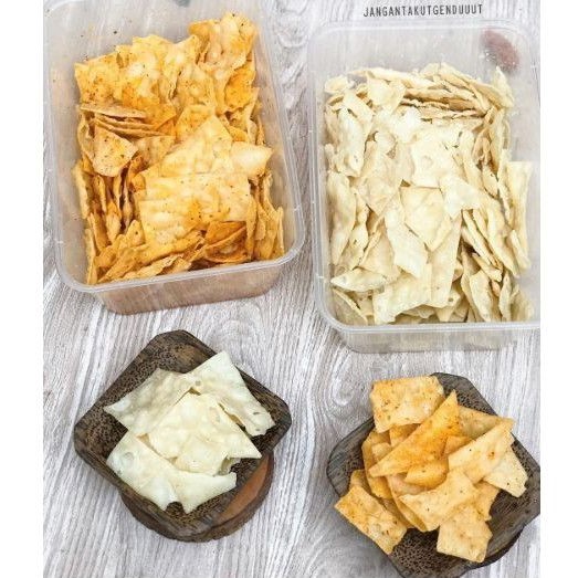 

[PRE ORDER] Keripik Pangsit 250gr by Cemilan Ivy