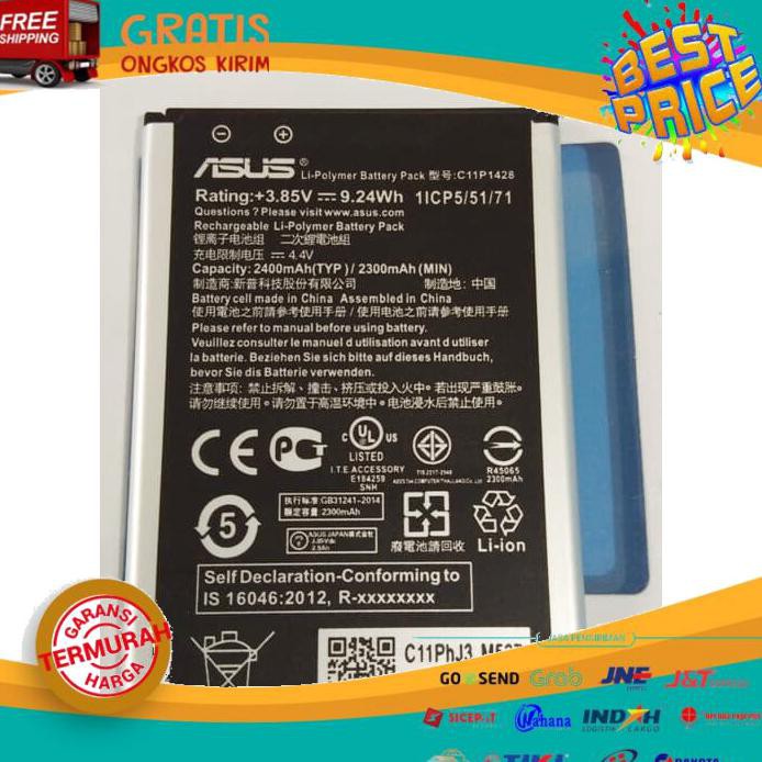 ORIGINAL BATERAI ASUS ZENFONE ZOORD Z00RD BISA COD