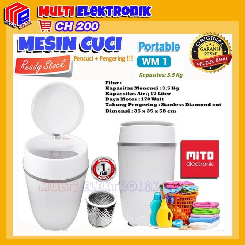 Mesin cuci Mito WM 1