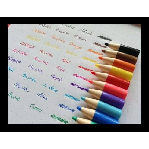 

Hot Product Pulpen Zebra Penciltic Warna Warni - Biru Muda Terjamin