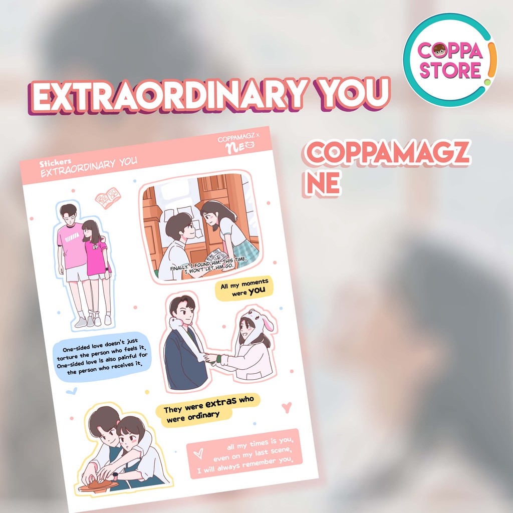 Drama Extraordinary You Sticker Cut Shopee Indonesia