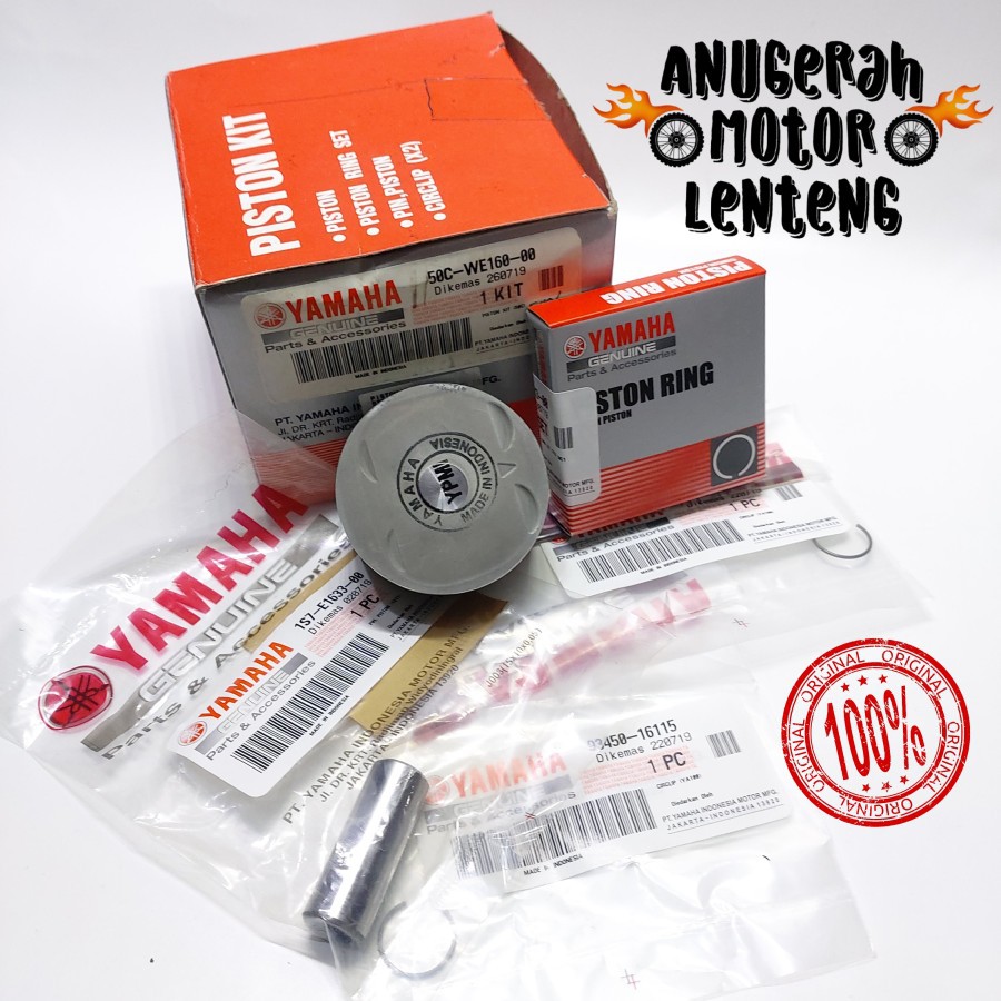 Piston Kit Seher Yamaha Jupiter MX old MX New 50C-WE160-00 OS Std