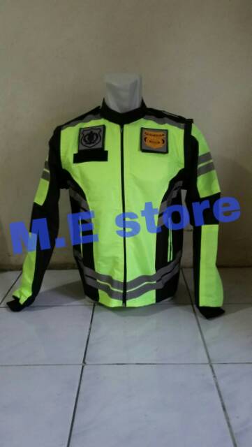 rompi jaket bahan taslan/romket taslan/rompi jaket touring/rompi jaket security