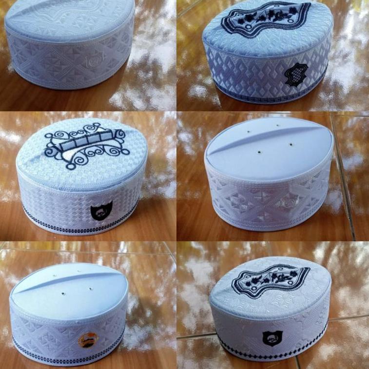 Songkok Putih Kopyah Putih No 1-10 Peci Putih Anak Dewasa Asagofa Peci Kopiah haji AL HAMID Anak Dew